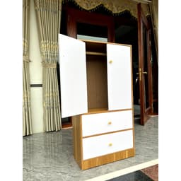 Tủ đựng quần áo đa năng,Tủ quần ao trẻ em, người lớn đa năng tiện lợi bền đẹp gỗ Decor gỗ MDF ND58 7
