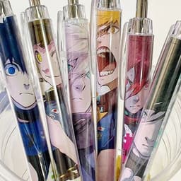 Bút bi viết in hình BLUE LOCK acrylic manga anime chibi quà tặng xinh xắn phụ kiện học tập tiện lợi 1