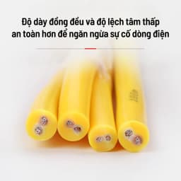Cuộn Dây Điện Kèm Ổ Cắm Chịu Lực Cao Tiện Lợi Dài 30M Dây Cấp Nguồn 220V 3