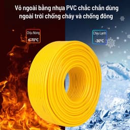 Cuộn Dây Điện Kèm Ổ Cắm Chịu Lực Cao Tiện Lợi Dài 30M Dây Cấp Nguồn 220V 4