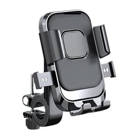 Giá đỡ điện thoại lắp xe đạp, xe máy chắc chắn, Kẹp điện thoại xoay 360 độ cao cấp - GDDT04 6