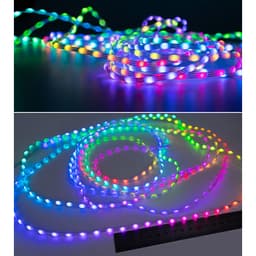 LED HẠT GẠO LED GIỌT LỆ FULL MÀU ARGB NEOPIXEL WS2812B 66LED/MÉT 33LED/MÉT 20LED/MÉT 5V DÀI 1 MÉT 2