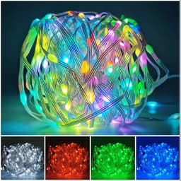 LED HẠT GẠO LED GIỌT LỆ FULL MÀU ARGB NEOPIXEL WS2812B 66LED/MÉT 33LED/MÉT 20LED/MÉT 5V DÀI 1 MÉT 3