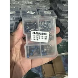Hộp chì chia size tiện lợi hộp 50 viên và hộp 100 viên 6