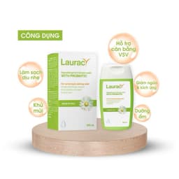 Dung dịch vệ sinh phụ nữ LAURACY - Dịu Nhẹ, Cân Bằng pH, Dưỡng ẩm sâu - Chai 100ml 3