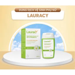 Dung dịch vệ sinh phụ nữ LAURACY - Dịu Nhẹ, Cân Bằng pH, Dưỡng ẩm sâu - Chai 100ml 1