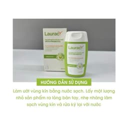 Dung dịch vệ sinh phụ nữ LAURACY - Dịu Nhẹ, Cân Bằng pH, Dưỡng ẩm sâu - Chai 100ml 5