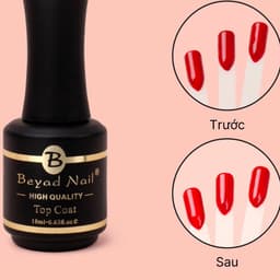 Sơn Gel Liên Kết Beyad Chính Hãng - Top Phủ Bóng 18ml cho Làm Nail 4