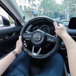 Bọc Da Vô Lăng - Bọc Vô Lăng Cacbon [CAO CẤP] Vừa Cho Xe 4 Chỗ, 7 Chỗ Full Logo Các Hãng Xe 8