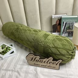 Vỏ gối ôm nỉ nhung COCO kích thước 35x100cm, áo gối ôm mềm mịn mát an toàn với mọi loại da 3