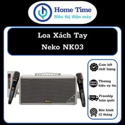 Loa xách tay, loa di động cao cấp NEKO NK03 MusicBox (Hàng chính hãng nhập khẩu nguyên chiếc, Model 2025) 1