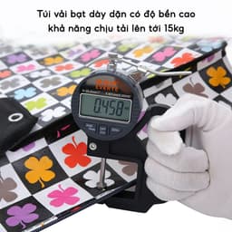 Túi Bạt Đựng Quần Áo Chăn Màn JYoohome Đựng Đồ Cỡ Lớn Có Quai Xách, Túi Dứa Chuyển Nhà Chống Nước 5