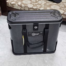 Thùng Đựng Cá GUF VIP chất liệu nhựa ABS cao cấp phủ carbon hàng chính hãng 2