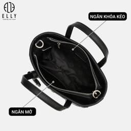 [Tặng hộp 20.10] Túi xách nữ thời trang ELLY EL338 tote bag da tổng hợp cao cấp chính hãng 5