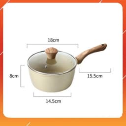 Nồi chống dính vân đá có đáy từ 18cm dùng trên mọi loại bếp 2