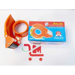 Dao Cắt Băng Keo Sắt Dân Hoa Khổ 4cm, 5cm-100yards-Dao Cắt Dùng Để Đóng Hàng, Kéo Keo Dạng Khổ Lớn, Tiện Lợi 1
