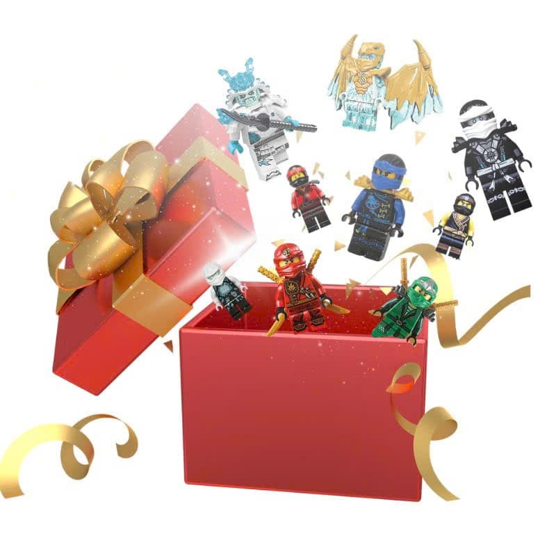 [Real] Đồ chơi lắp ráp Hộp Quà Bí Ẩn NIJ, luckey box BlindBox Minifigues  Real - Chính Hãng Random Newseal
