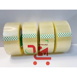 Cây 6 Cuộn Băng Keo 4F 200yard Trong Suốt,Chống Thấm Nước, Dán Thùng, Đóng Hàng, Chất Lượng Tốt 4