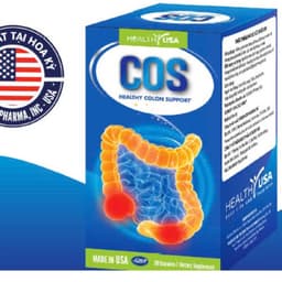 Viên uống Đại tràng COS – NHẬP KHẨU MỸ-GIẢM VIÊM ĐẠI TRÀNG -  ĐẠI TRÀNG CO THẮT 1