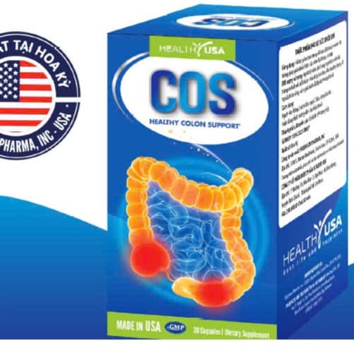 Viên uống Đại tràng COS – NHẬP KHẨU MỸ-GIẢM VIÊM ĐẠI TRÀNG -  ĐẠI TRÀNG CO THẮT