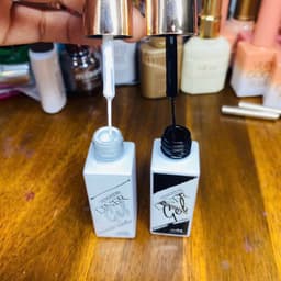 Cọ nét đen trắng vedeni , sơn cọ nét gel Vendeni làm Nail 5