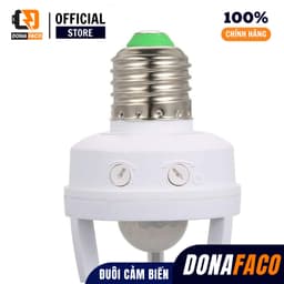Đui Đèn Treo Lắp Bóng Đèn Thông Minh Hồng Ngoại E27 ,Đuôi Đèn E27 110-240v Có Cảm Biến Chuyển Động 6