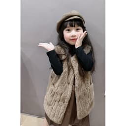 SẴN Mũ beret Phong Cách Hàn Quốc Thời Trang Thu Đông Kiểu Mới Cho Bé Trai Và Gái VÒNG ĐẦU 42-45CM 5