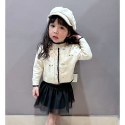 SẴN Mũ beret Phong Cách Hàn Quốc Thời Trang Thu Đông Kiểu Mới Cho Bé Trai Và Gái VÒNG ĐẦU 42-45CM 4