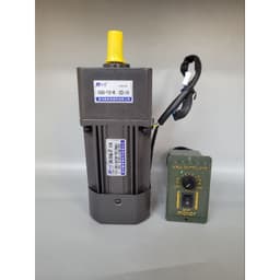 Mô Tơ giảm tốc 220v 120W hàng mới,  có bộ điều chỉnh tốc độ 2