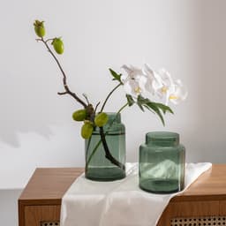 Bình hoa thủy tinh cơ bản trang trí nhà cửa và decor phòng khách sang trọng BT030 2