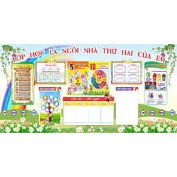 LH 7  - BẢNG TIN LỚP HỌC, LỚP HỌC HẠNH PHÚC, TRANG TRÍ LỚP HỌC 2