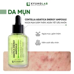 Serum hỗ trợ giảm mụn kiềm dầu KyungLab Centella Asiatica Energy Ampoule 50mlq 6