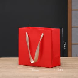 Túi đựng hộp trà thiếc vuông nhiều màu sắc - HVL TEA 4