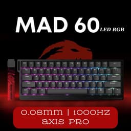 (HD Gear Store) Bàn phím cơ gaming HE MAD60 | MAD60 V2 | MAD68 | MAD68 V2 Rapid Trigger | 1000hz | 8000hz 3