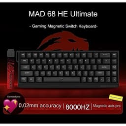 (HD Gear Store) Bàn phím cơ gaming HE MAD60 | MAD60 V2 | MAD68 | MAD68 V2 Rapid Trigger | 1000hz | 8000hz 5