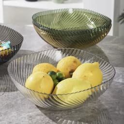 Đĩa Trái Cây Trong Suốt Đựng Bánh Kẹo Đồ Ăn Sang Trọng Lịch Sự 6