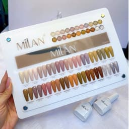 Set sơn 22 màu Milan siêu đẹp đủ tông Hot nhất tặng bảng màu siêu xịn [ NAILS SUPPLY ] 1