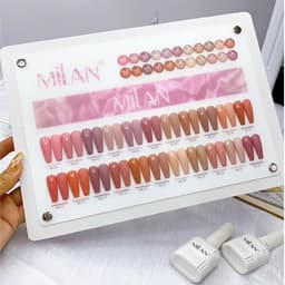Set sơn 22 màu Milan siêu đẹp đủ tông Hot nhất tặng bảng màu siêu xịn [ NAILS SUPPLY ] 5