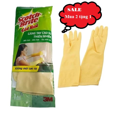 Găng tay cao su thiên nhiên Scotch brite 3M 26cm