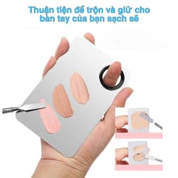 Khay trộn kem nền, pha màu trang điểm (phấn mắt, son môi…) đủ loại khác nhau-mp2k 2