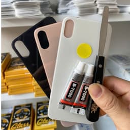 (tặng Cậy + Keo) kính lưng Thay thế Cho Thợ Sữa Chữa ,nắp lưng cho ipX/XS/XR/XSM (kinhlungshophn) 4