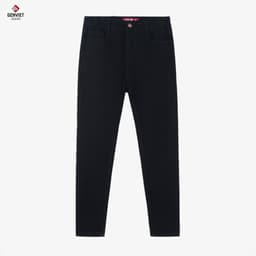 [ẨN] Quần Dài Nữ Genviet vải Jeans Cơ Bản form Col Cơ Bả 8392 4
