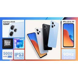 Điện thoại Xiaomi Redmi 12 Ram 8G bộ nhớ 128GB máy chính hãng qua sử dụng máy zin đẹp 99 full chức năng 4