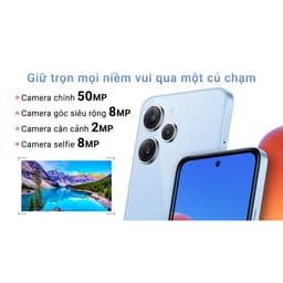 Điện thoại Xiaomi Redmi 12 Ram 8G bộ nhớ 128GB máy chính hãng qua sử dụng máy zin đẹp 99 full chức năng 3