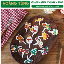 [2025] 15 Tag Trang Trí Giáng Sinh, Trang Trí Bánh Kem Noel 1