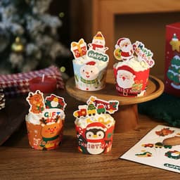 [2025] 15 Tag Trang Trí Giáng Sinh, Trang Trí Bánh Kem Noel 2