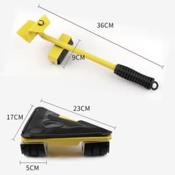 Bộ dụng cụ hỗ trợ nâng đồ đạc nặng tối đa 400kg và di chuyển vật nặng thông minh tiện lợi 4