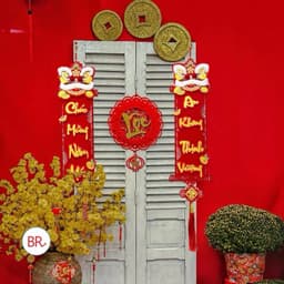 Dây Liễn Treo Trang Trí Ngày Tết Chúc Mừng Năm Mới. An Khang Thinh Vượng 6