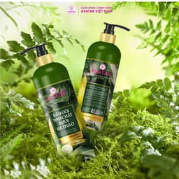 Dầu gội Avatar Tinh chất Bưởi Hà Thủ Ô 600ml 500ml Bí quyết mái tóc suôn mượt chắc khỏe Cosin Store 5