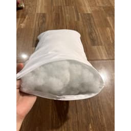 Ruột gối bông gòn cho bé 30x50cm, vải thoáng mát, êm ái và mềm mại 3